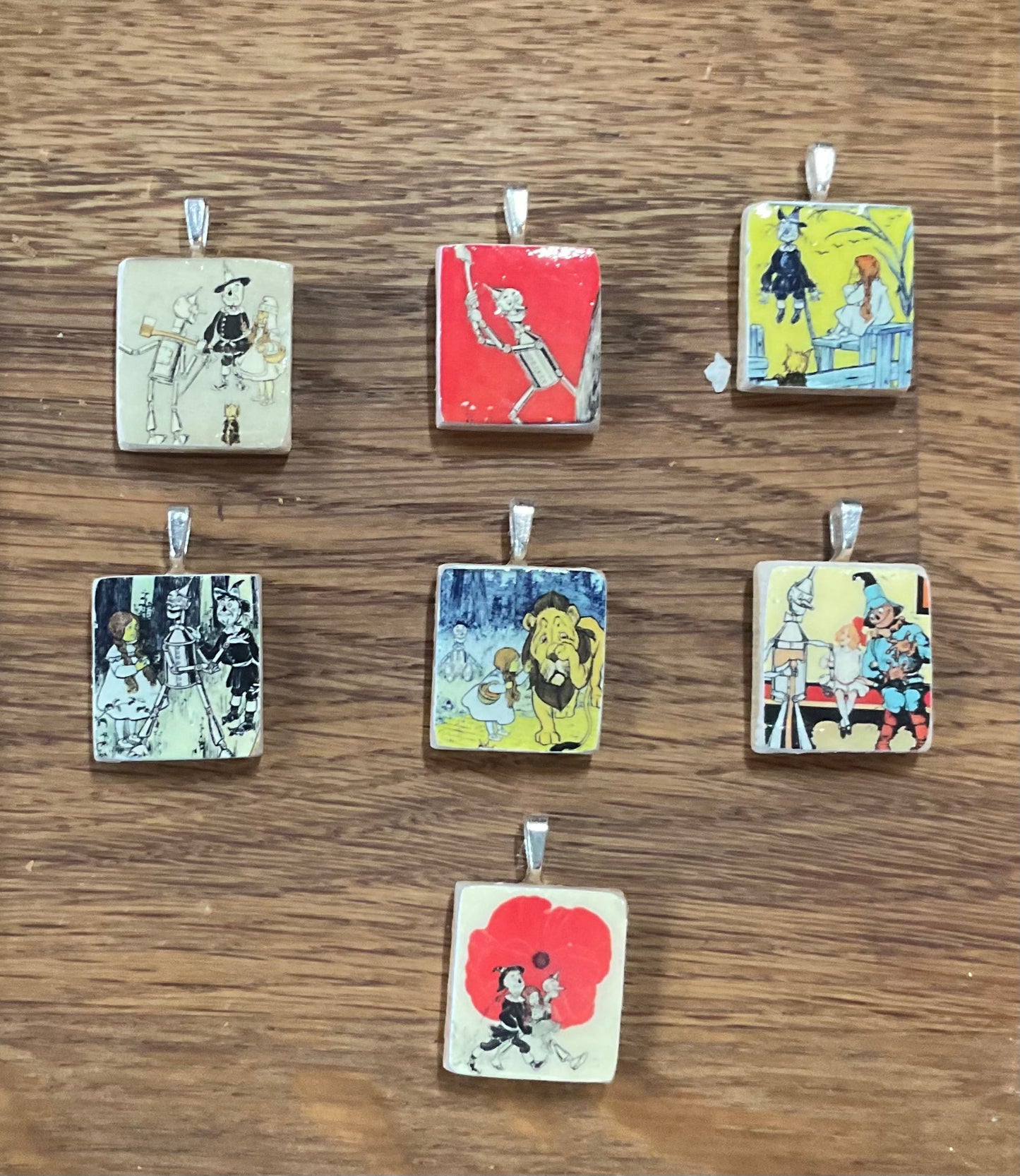 Scrabble Pendant Wish you