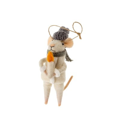 Candlelight Caleb Mouse Ornament