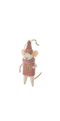 Sally Snowflake Mouse Ornament