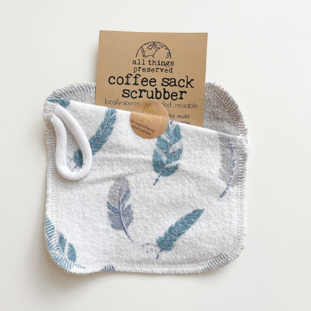 All Things Preserved Coffee Sack Scrubbers