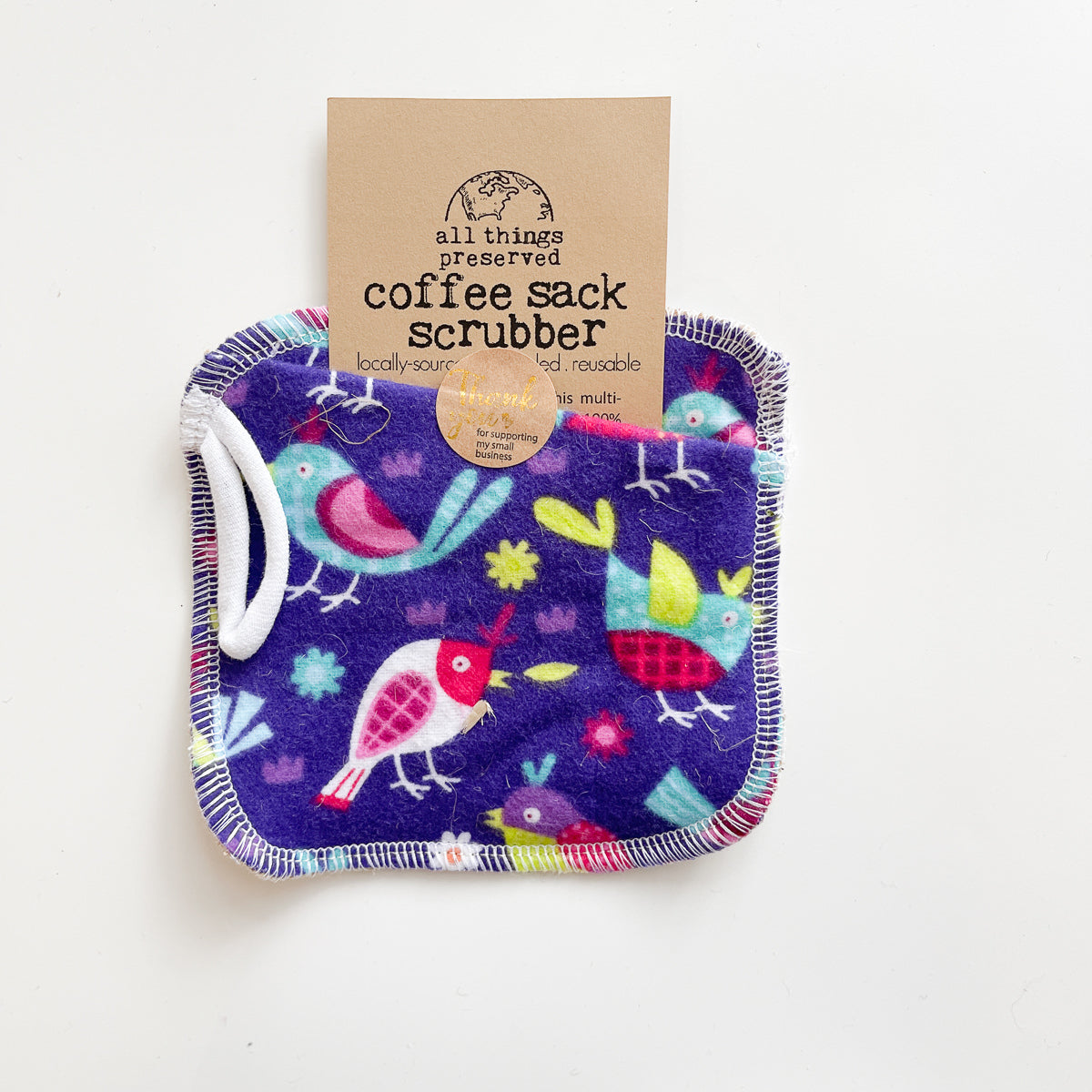 All Things Preserved Coffee Sack Scrubbers
