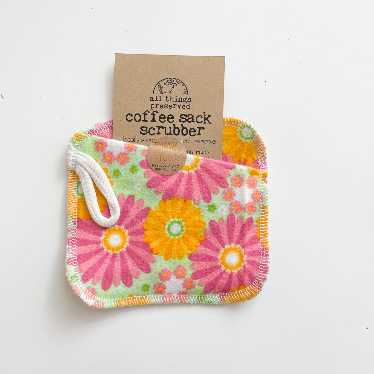All Things Preserved Coffee Sack Scrubbers