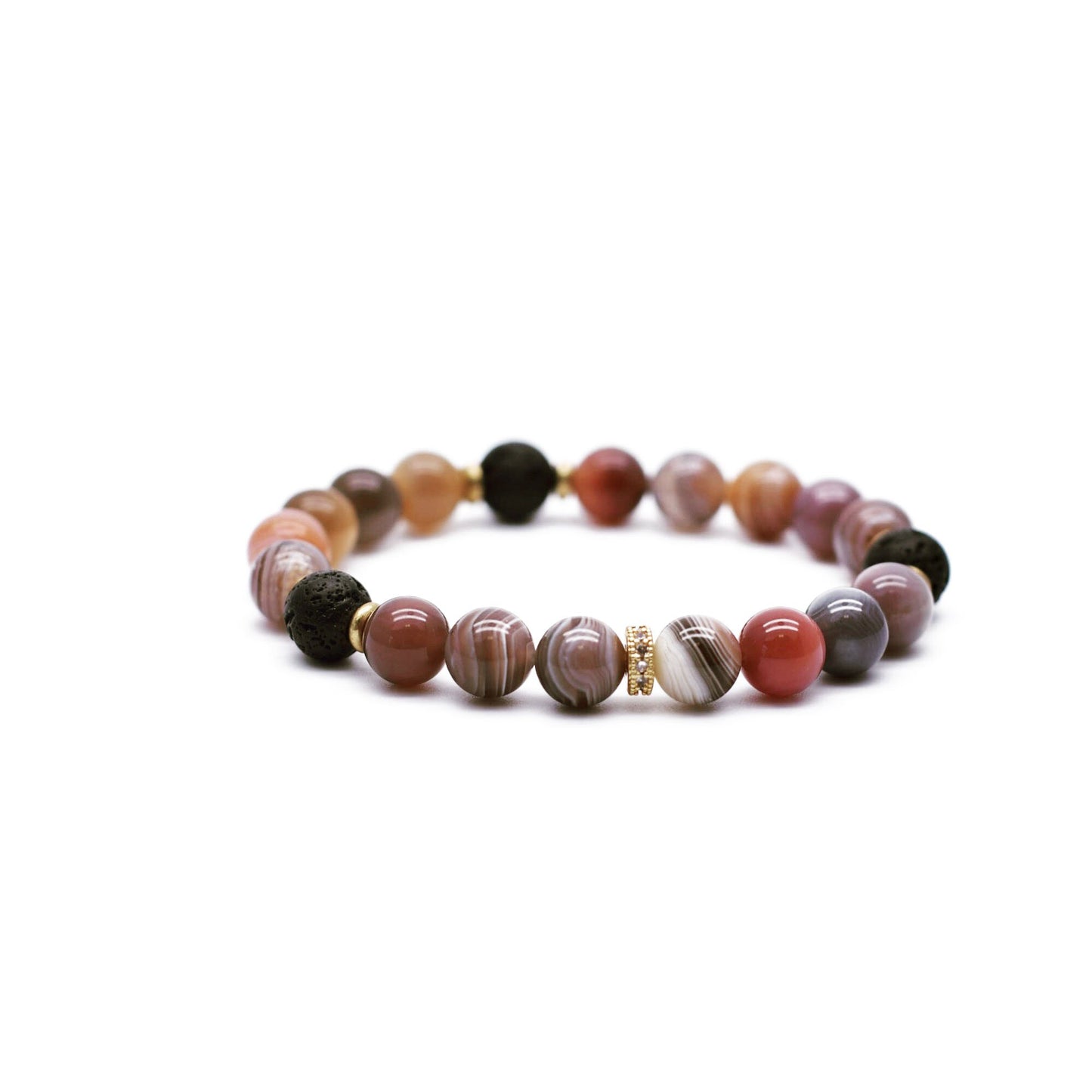 Lava Stone Aroma Bracelets