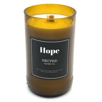Soy Candles in Beer Bottle Container