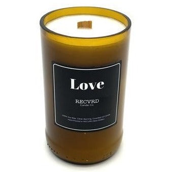 Soy Candles in Beer Bottle Container