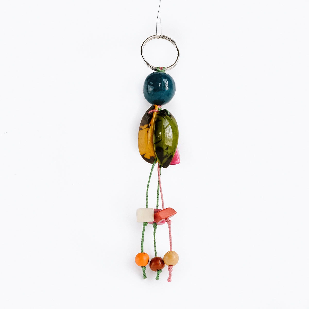 Keychains - Tagua and Bombona beads