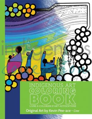 Indigenous Art Colouring Book - Original Art by Micqaela Jones