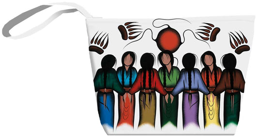 Indigenous Art Small Tote - Community Strength