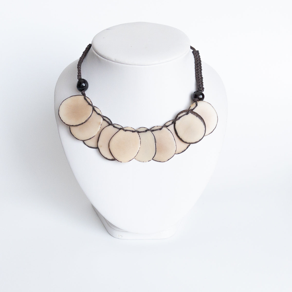 Tagua Slice Necklace