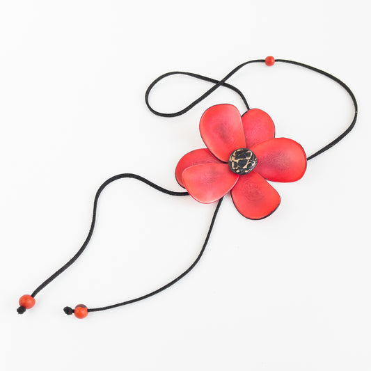 Tagua Flower Necklace
