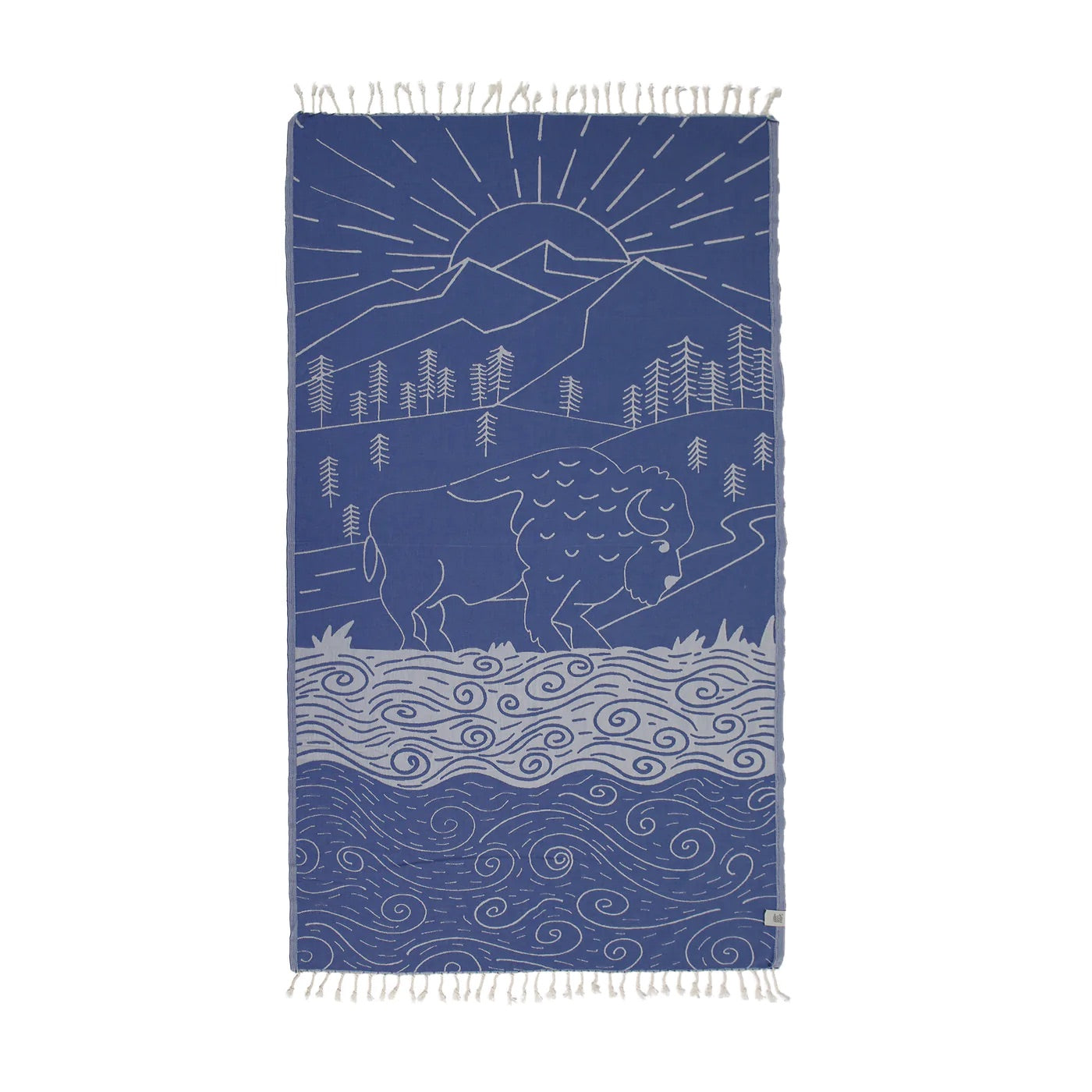 Turkish Beach Towels - Land & Sea Patterns