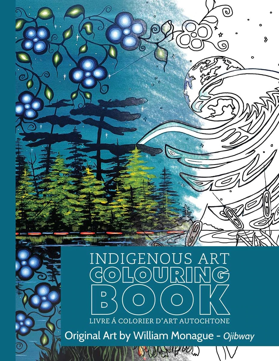 Indigenous Art Colouring Book - Art by William Monague