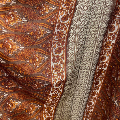 Reinvented Rythms Upcycled Silk Dress