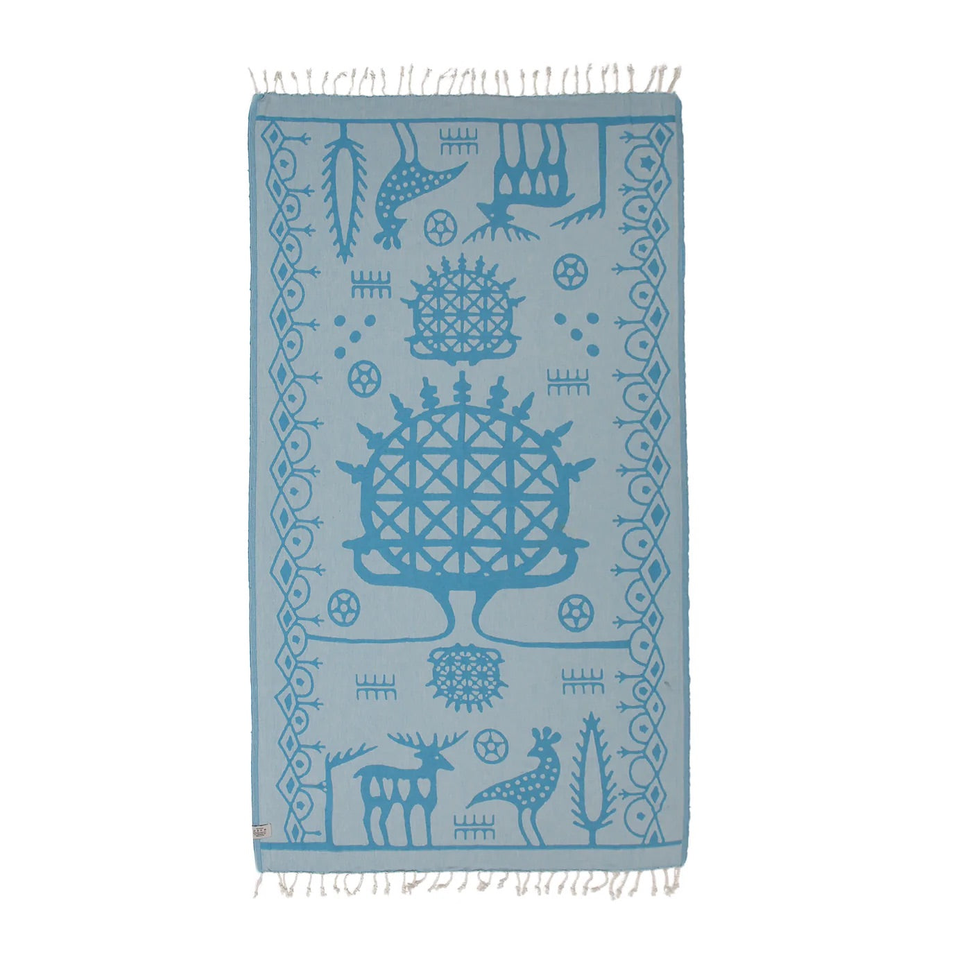 Turkish Beach Towels - Land & Sea Patterns