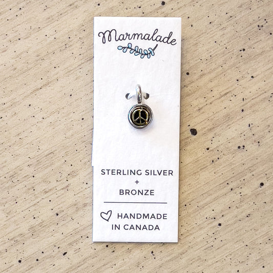 Teeny Silver & Bronze Charms