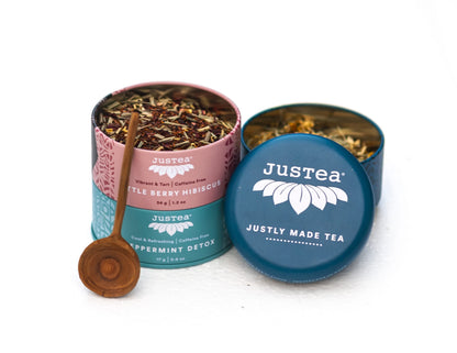 JusTea Organic Kenyan Fair Trade Tea - Herbal Trio