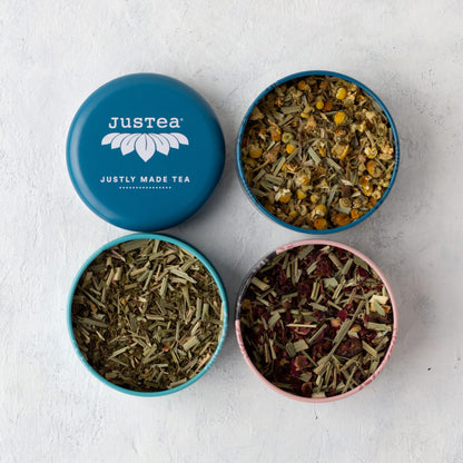 JusTea Organic Kenyan Fair Trade Tea - Herbal Trio