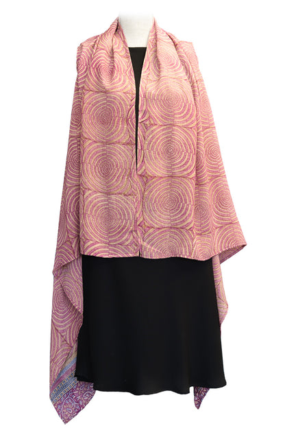 Pure Silk Kimono-Sleeved Vest