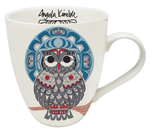 Indigenous Art 18 oz Mug - Owl