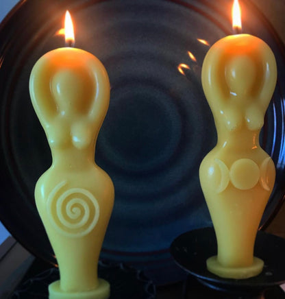 Beeswax Candle - Goddess