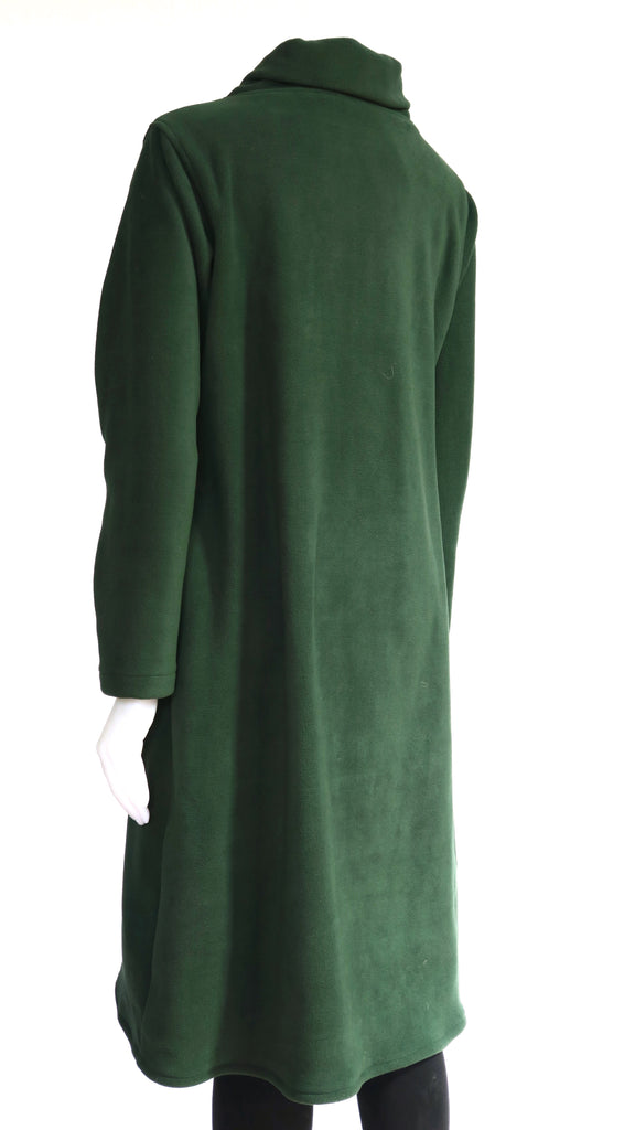 Long Fleece Jacket, Green