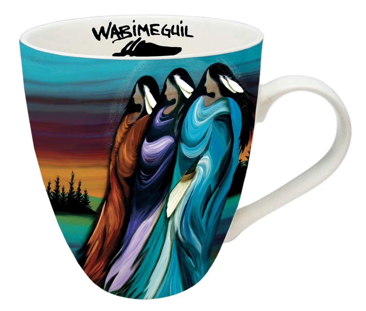 Indigenous Art 18 oz Mug - Three Sisters