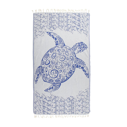 Turkish Beach Towels - Land & Sea Patterns