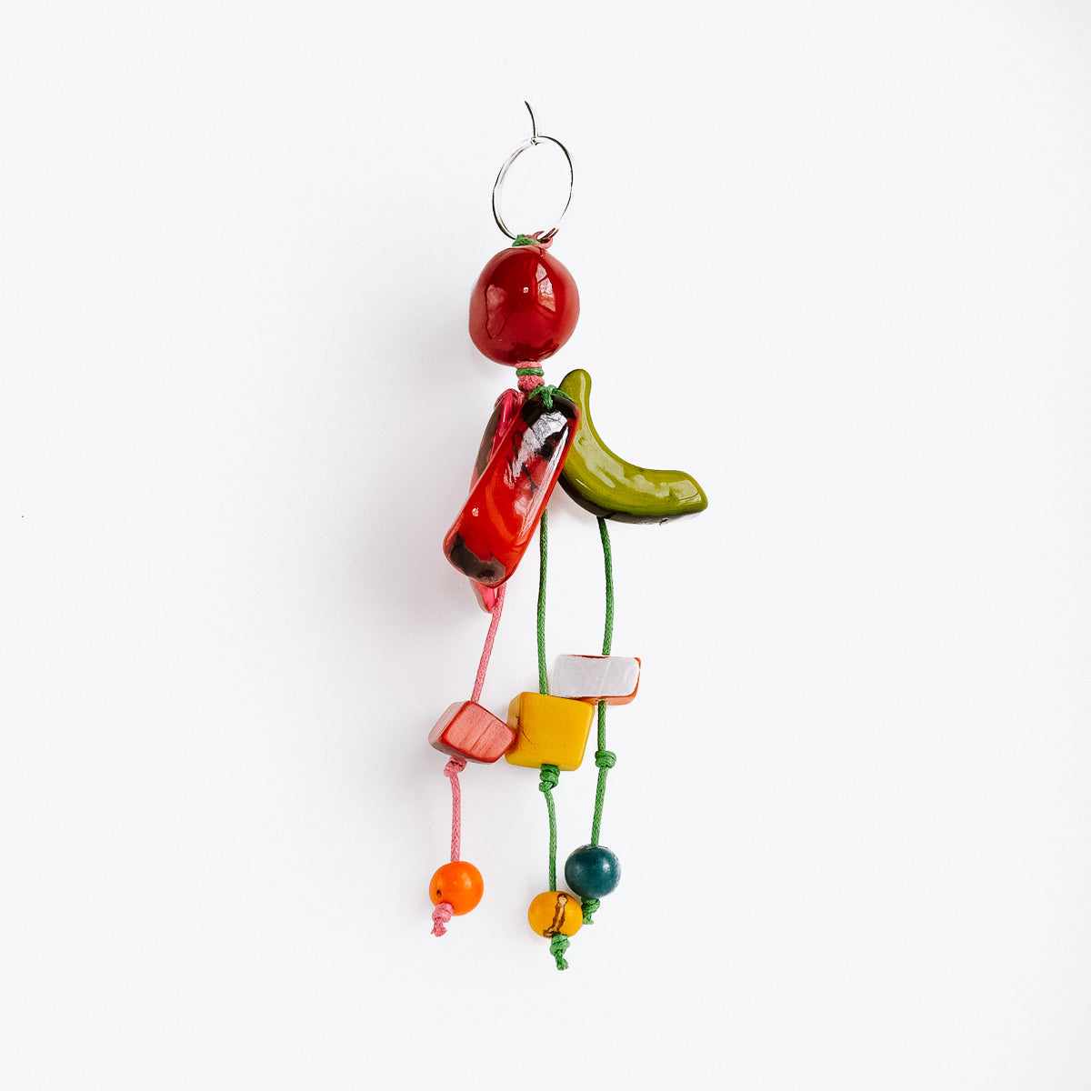Keychains - Tagua and Bombona beads