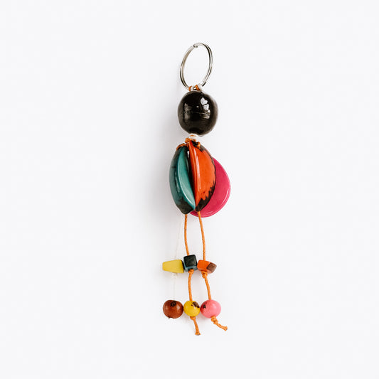 Keychains - Tagua and Bombona beads