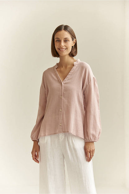 Puffed Sleeve Shirt - Agard
