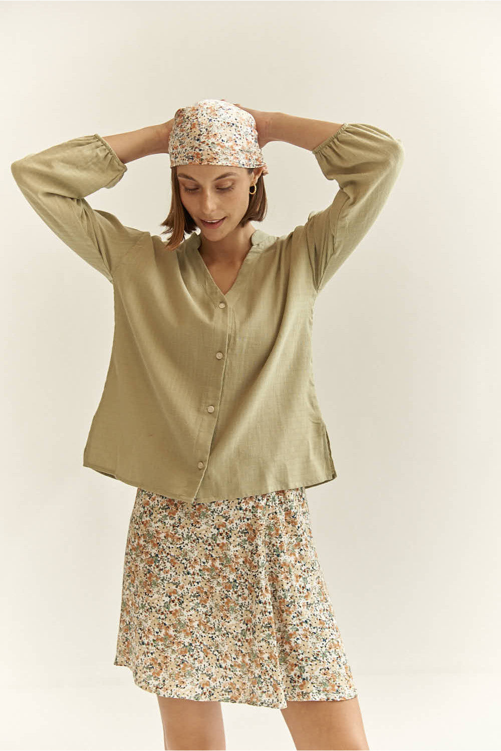 Puffed Sleeve Shirt - Agard
