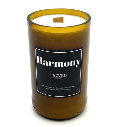 Soy Candles in Beer Bottle Container