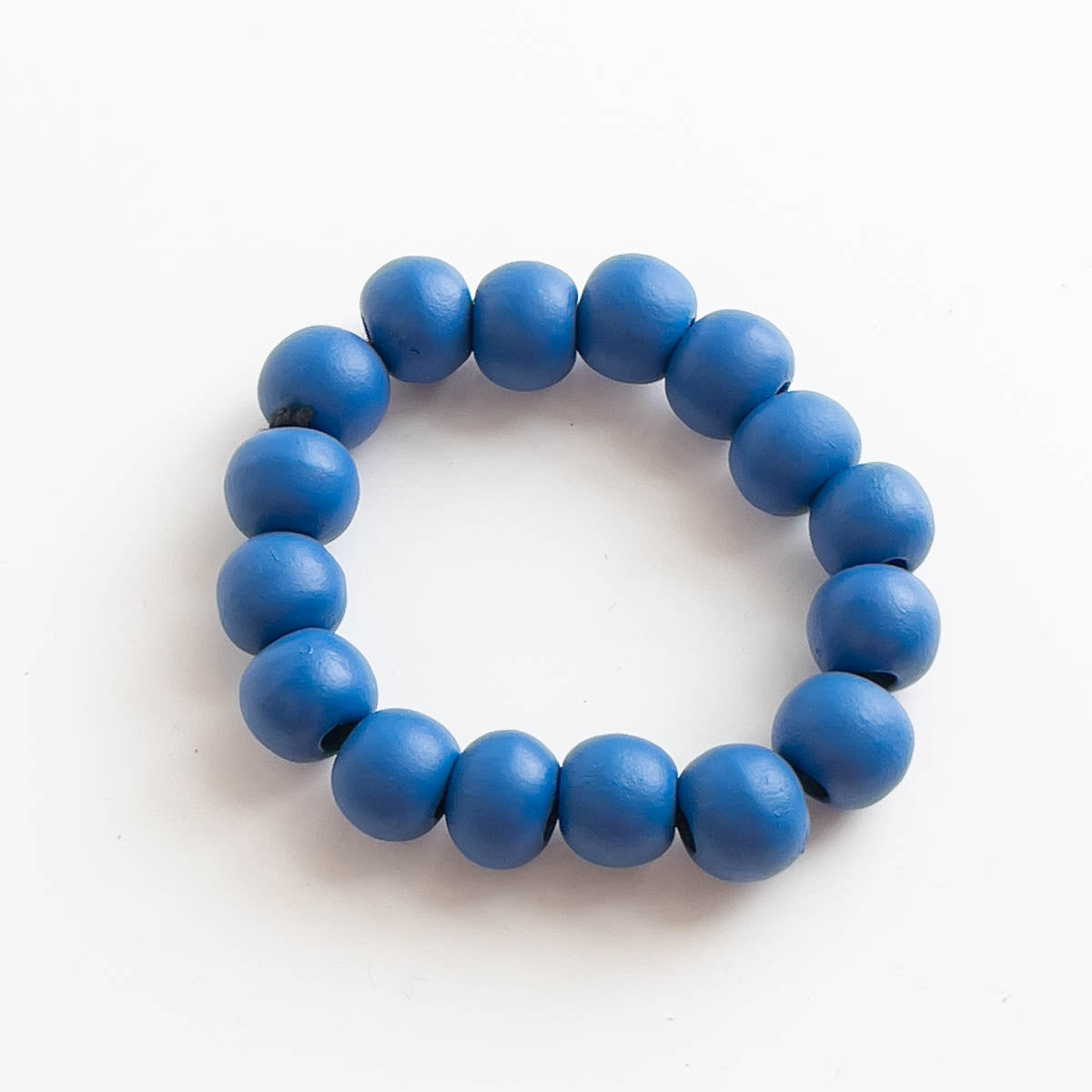 Simple Wooden Ball Bracelet