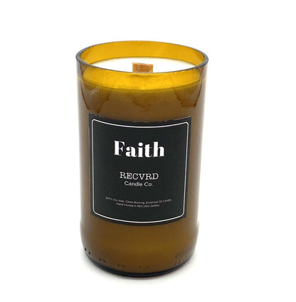 Soy Candles in Beer Bottle Container