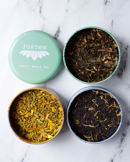 JusTea Organic Kenyan Fair Trade Tea - Herbal Trio