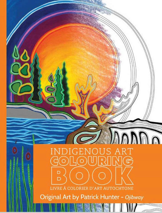 Indigenous Art Colouring Book - Art by Patrick Hunter