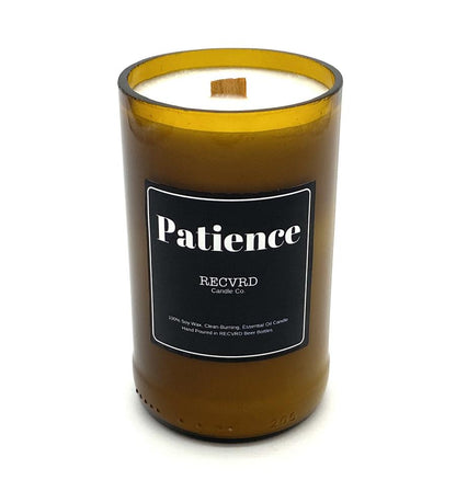 Soy Candles in Beer Bottle Container