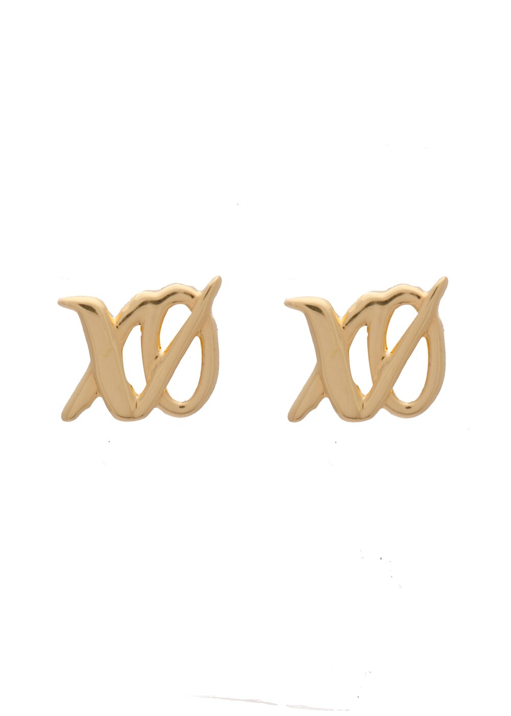 XO Studs Gold Earring