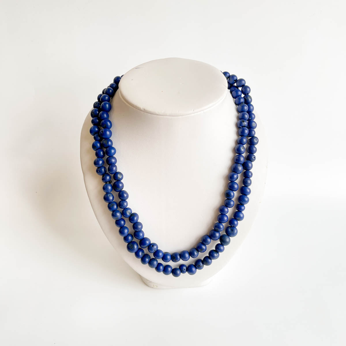 Acai Bead Necklace - Long Single Strand