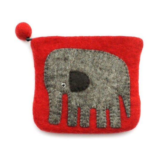 Red Elephant  Mini Purse