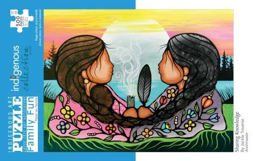 Indigenous Arts Puzzles 500 pieces - Sharing Knowledge