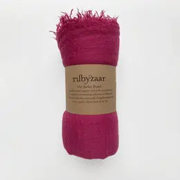 Rubyzaar Boho Scarf Berry