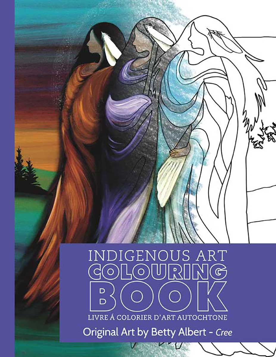 Indigenous Art Colouring Book - Original Art by Betty Albert