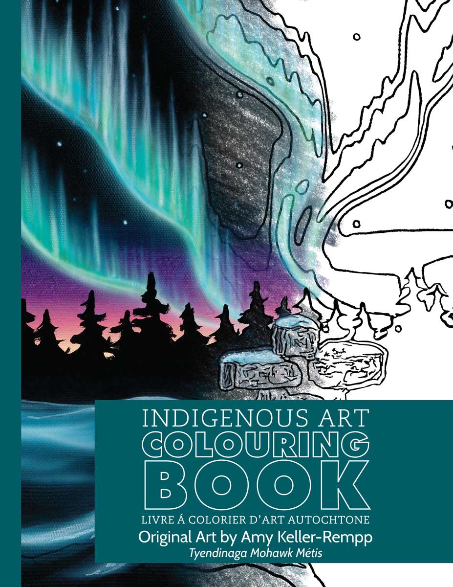Indigenous Art Colouring Book - Original Art by Amy Keller-Rempp