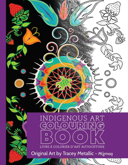 Indigenous Art Colouring Book - Original Art by Tracey Metallic