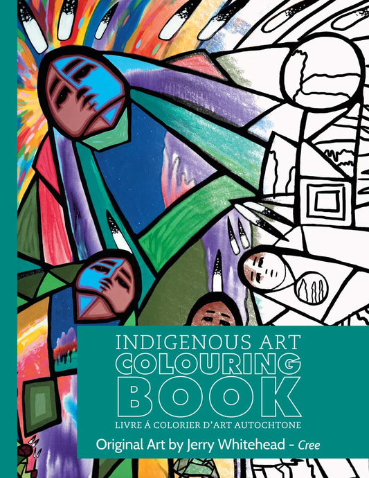 Indigenous Art Colouring Book - Original Art by Jerry Whitehead