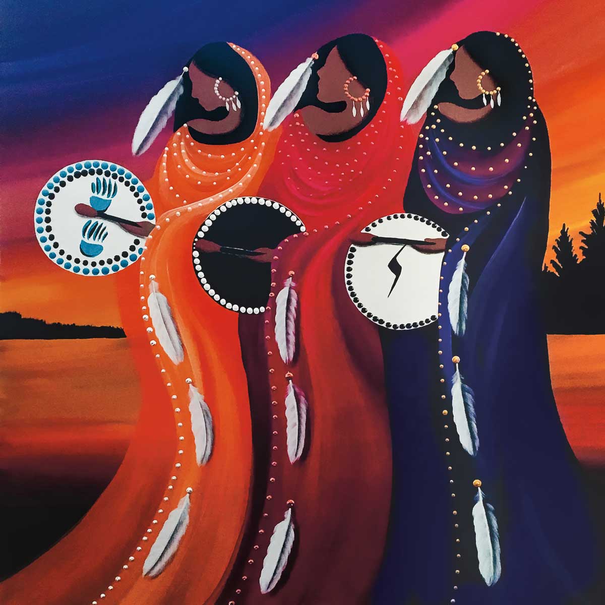 Indigenous Art Magnets